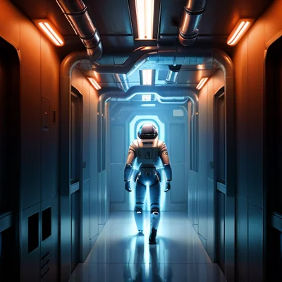 CyberRealistic v9.0 - Sci-Fi Corridor