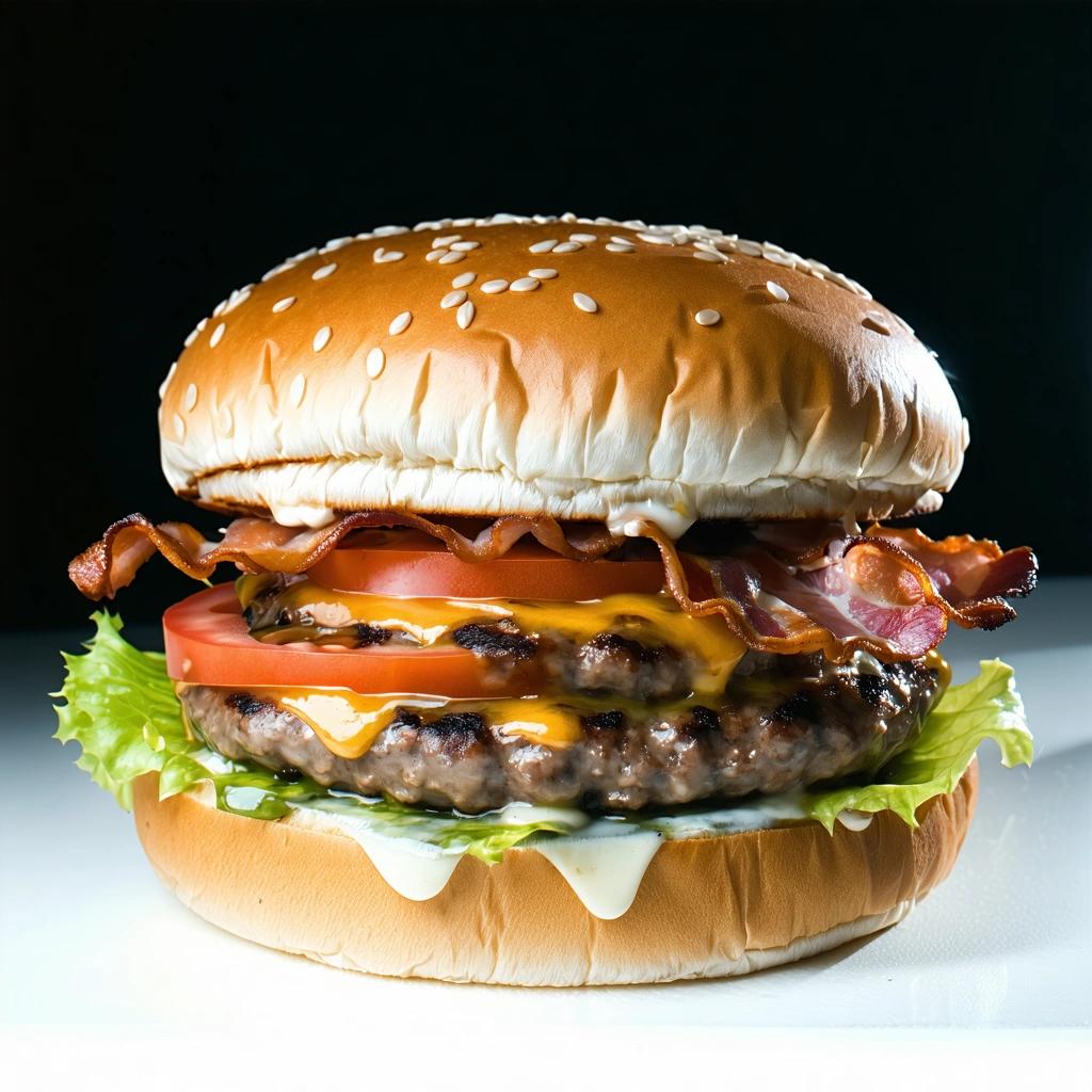 Stable Diffusion 3.5 Large - Gourmet Burger