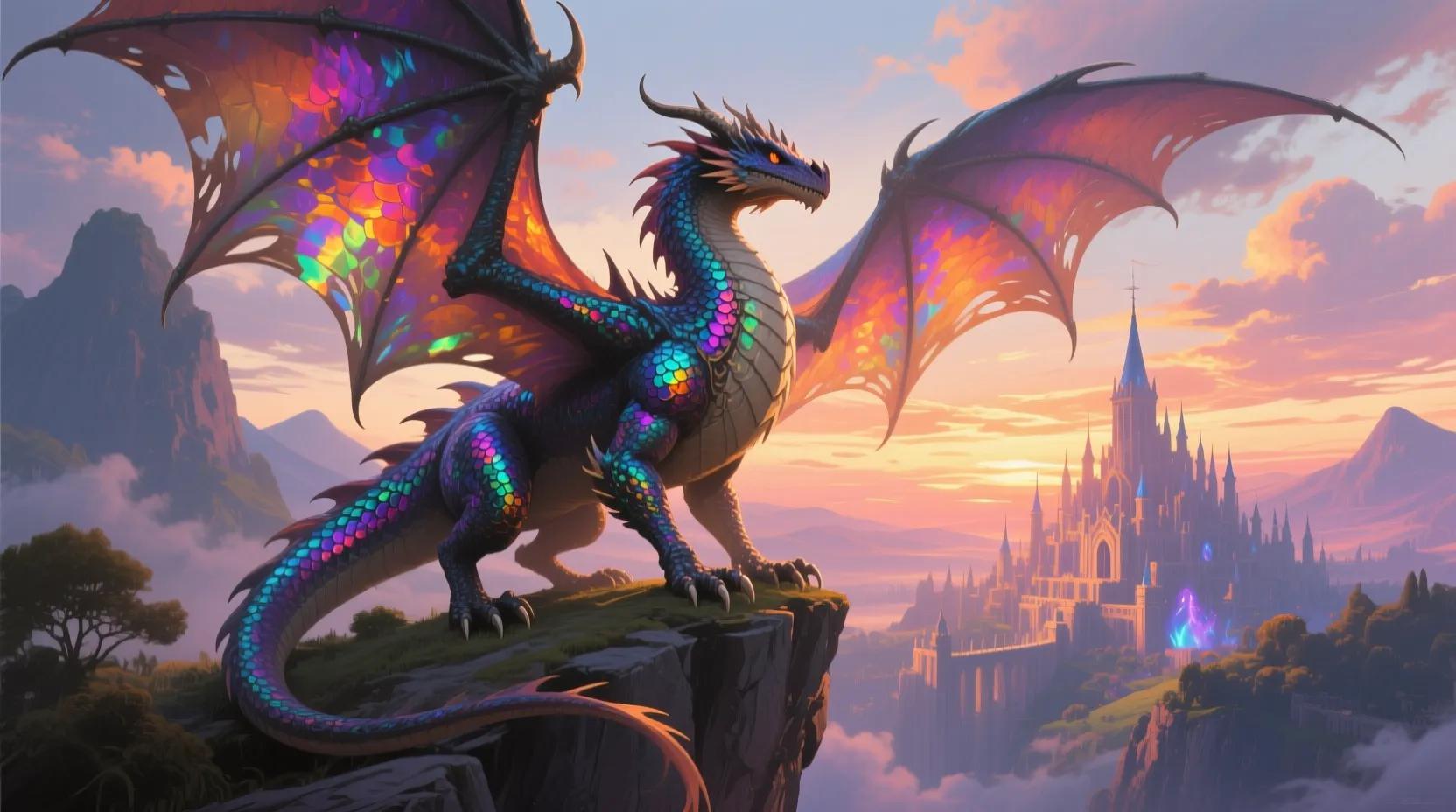 Qwen Image - Fantasy Dragon