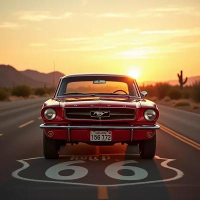 FLUX Dev - Vintage Car