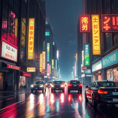 FLUX Schnell - Cyberpunk City