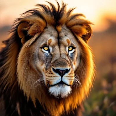 HiDream L1 Fast - Majestic Lion