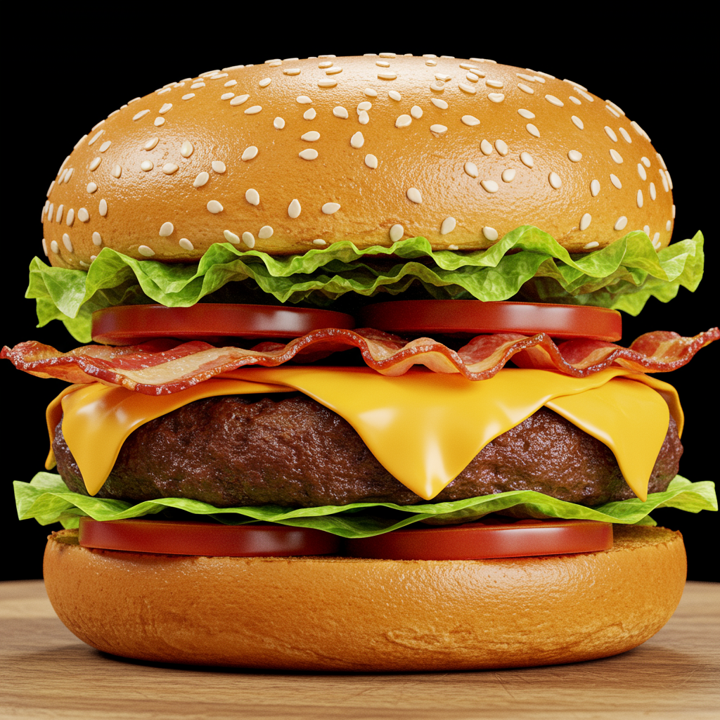 Google Imagen 3 - Gourmet Burger