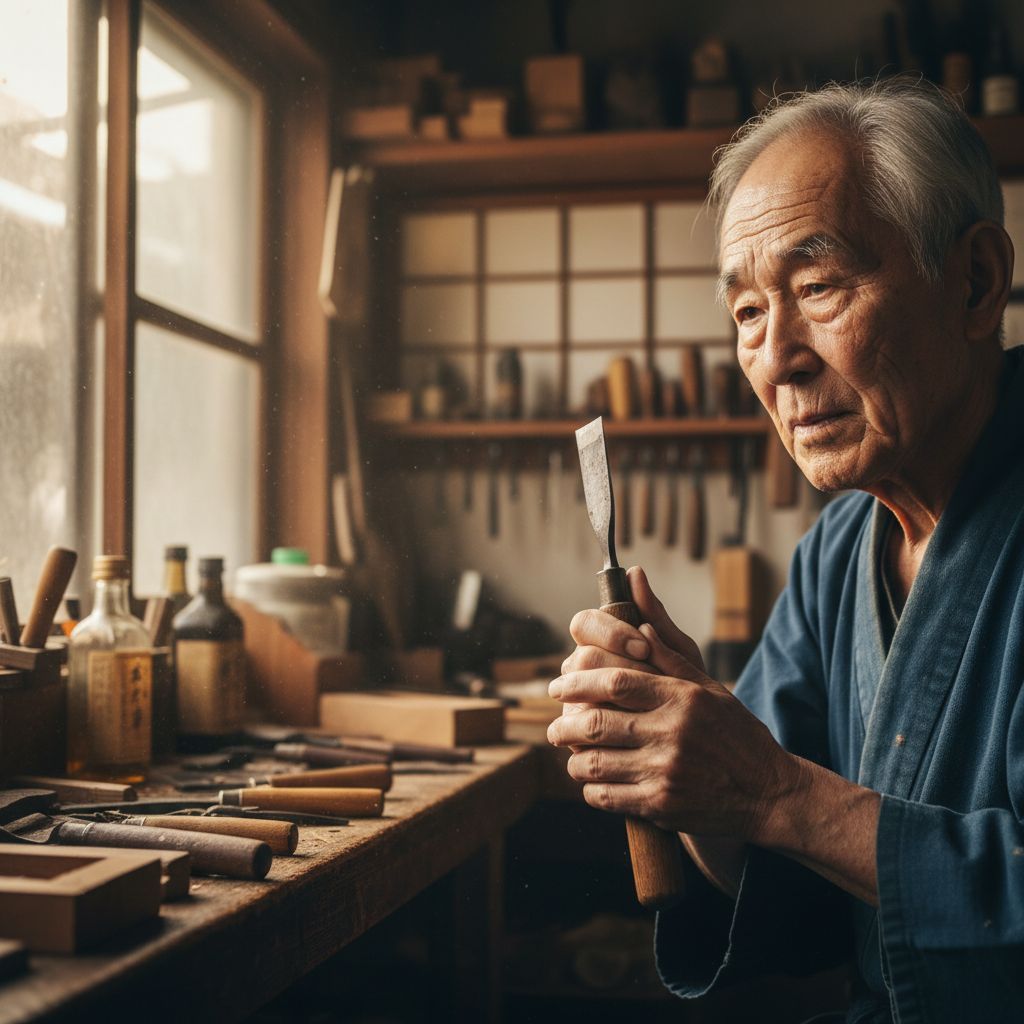 Nano Banana - Elderly Craftsman