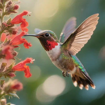 Hunyuan Image 3 - Hummingbird