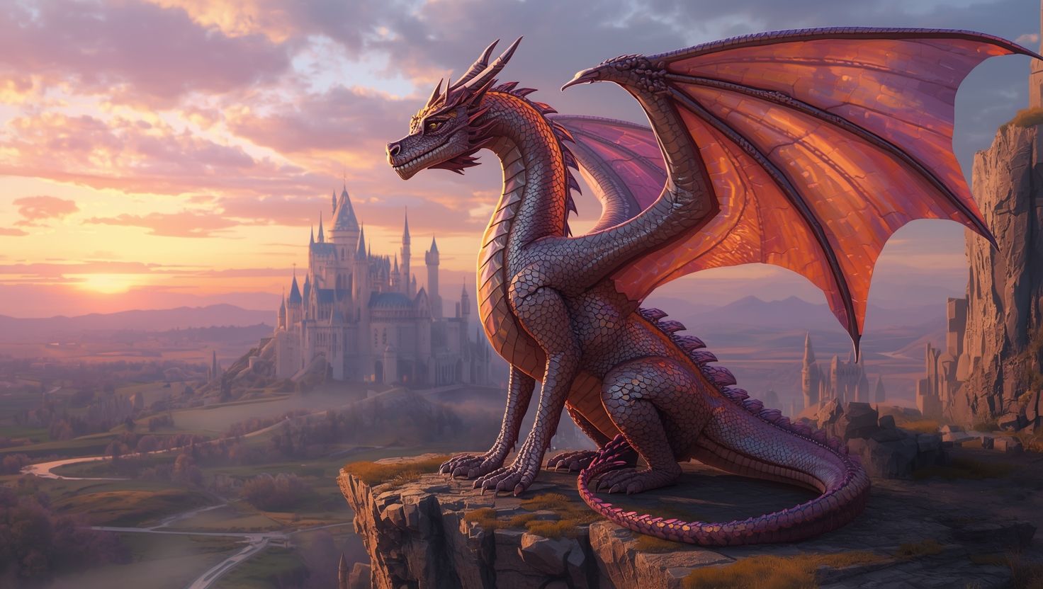 Leonardo Lucid Origin - Fantasy Dragon