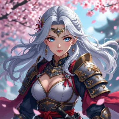 HiDream L1 Dev - Anime Warrior