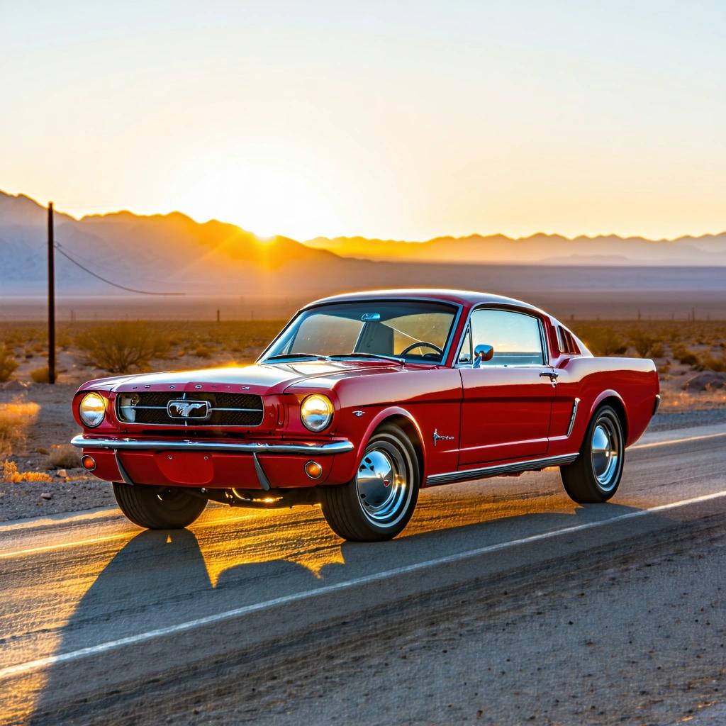 Stable Diffusion 3.5 Large - Vintage Car