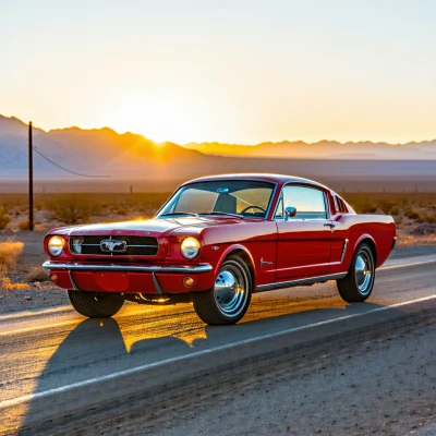 Stable Diffusion 3.5 Large - Vintage Car