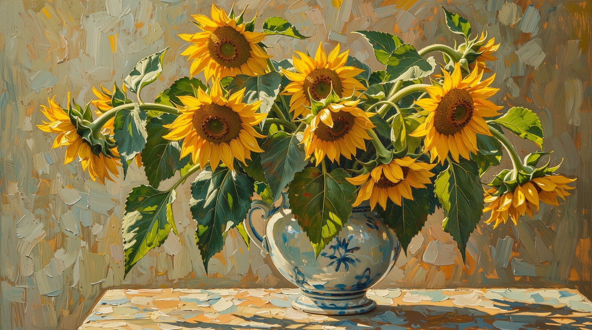 Wan 2.2 Image - Oil Painting Flowers