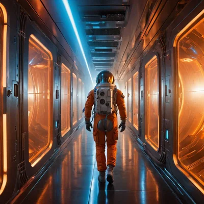 Husly Realism XL v2 - Sci-Fi Corridor