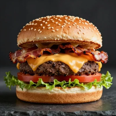 Z-Image Turbo - Gourmet Burger