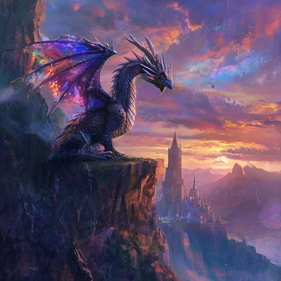 NVIDIA Sana Sprint - Fantasy Dragon