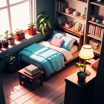 RealCartoon3D v18 - Isometric Room