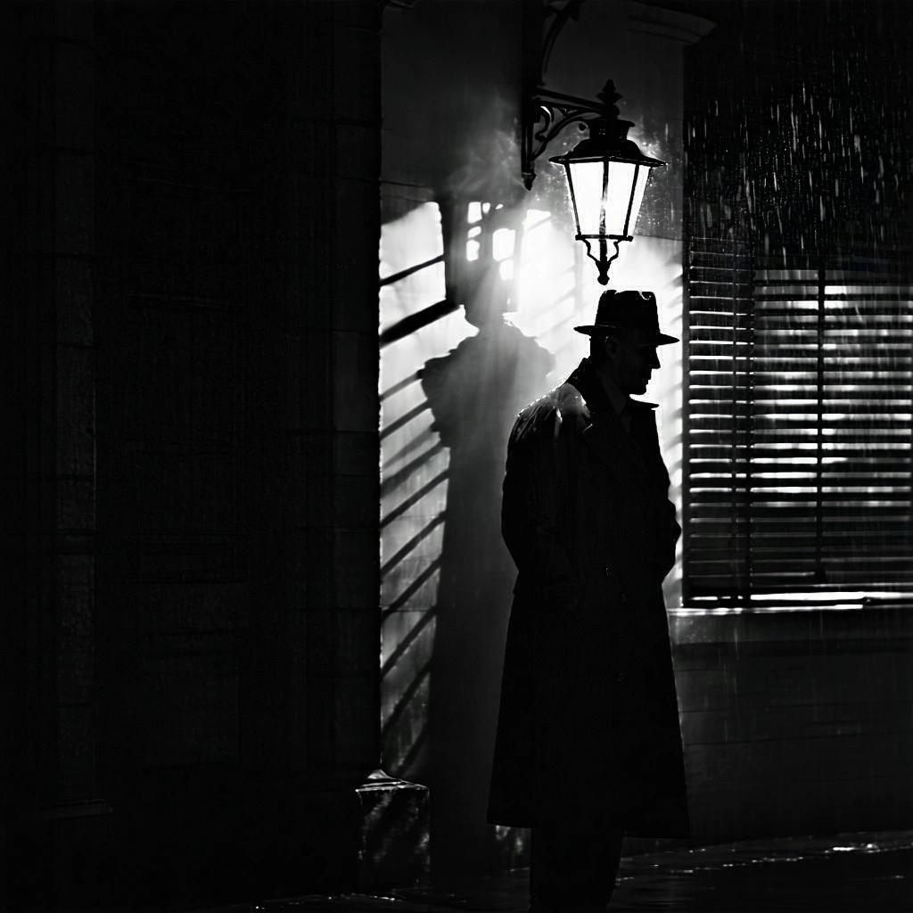 Stable Diffusion 3.5 Large - Noir Detective