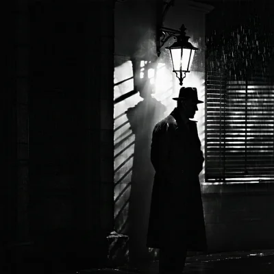 Stable Diffusion 3.5 Large - Noir Detective