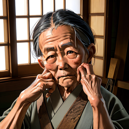 RealCartoon3D v18 - Elderly Craftsman