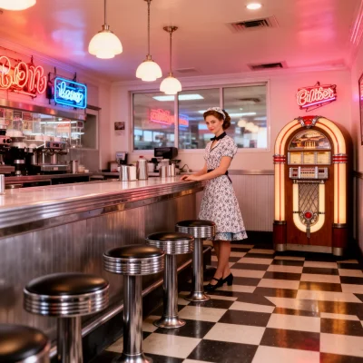 FLUX 2 Dev - Retro Diner