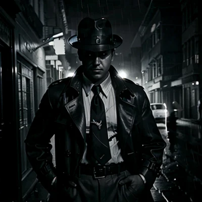 Epic Realism Natural Sin - Noir Detective