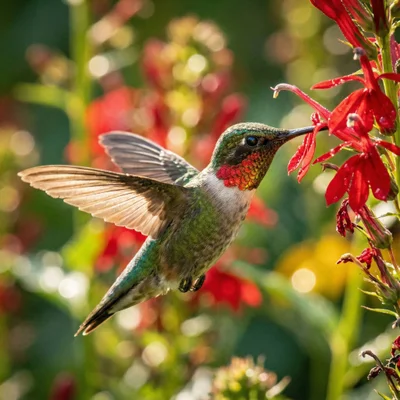 Nano Banana Pro - Hummingbird