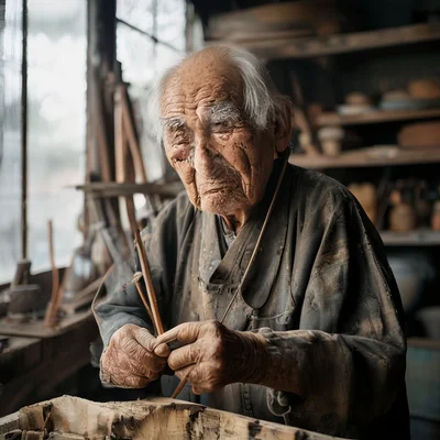 NVIDIA Sana Sprint - Elderly Craftsman