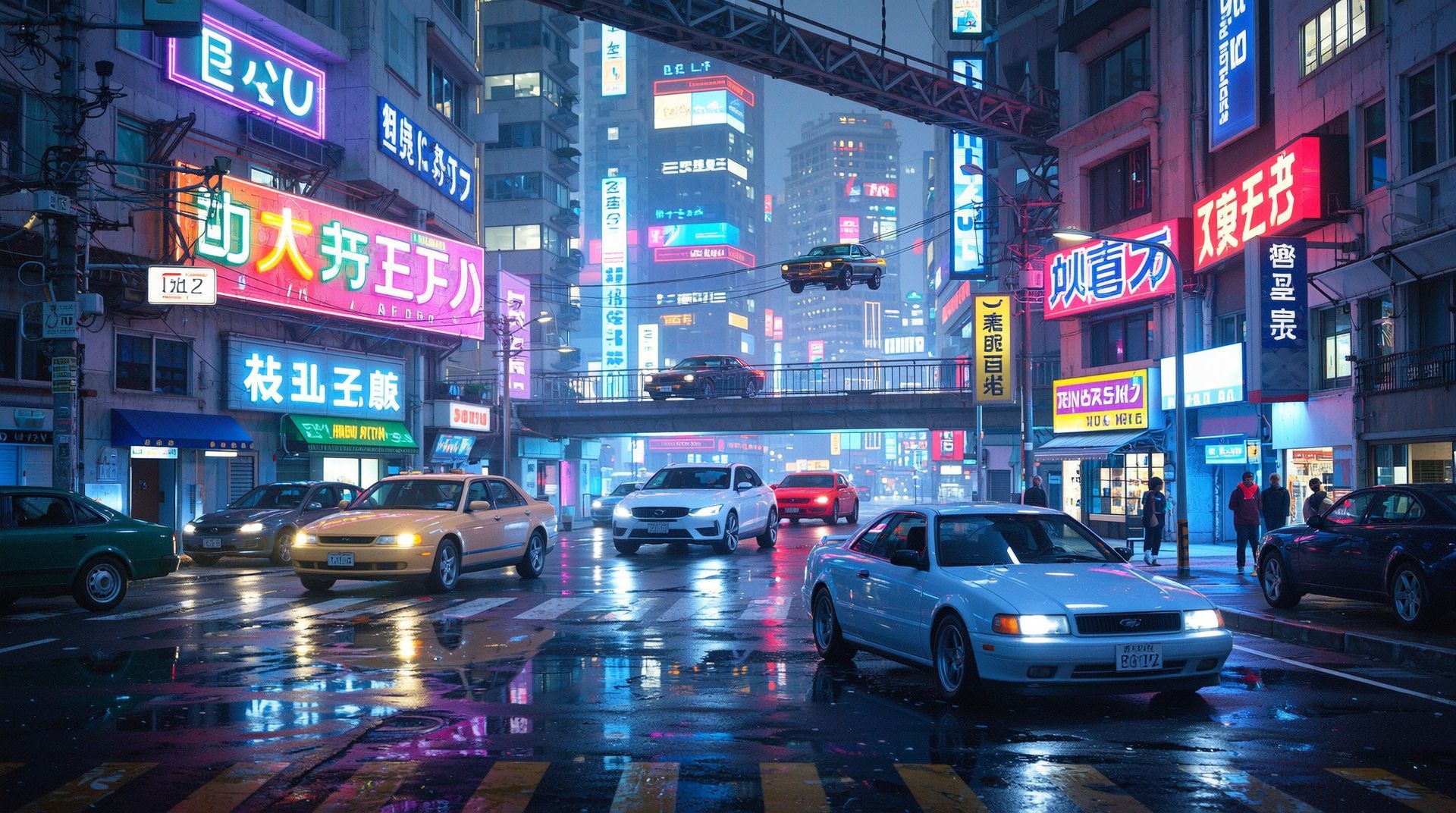 Wan 2.2 Image - Cyberpunk City