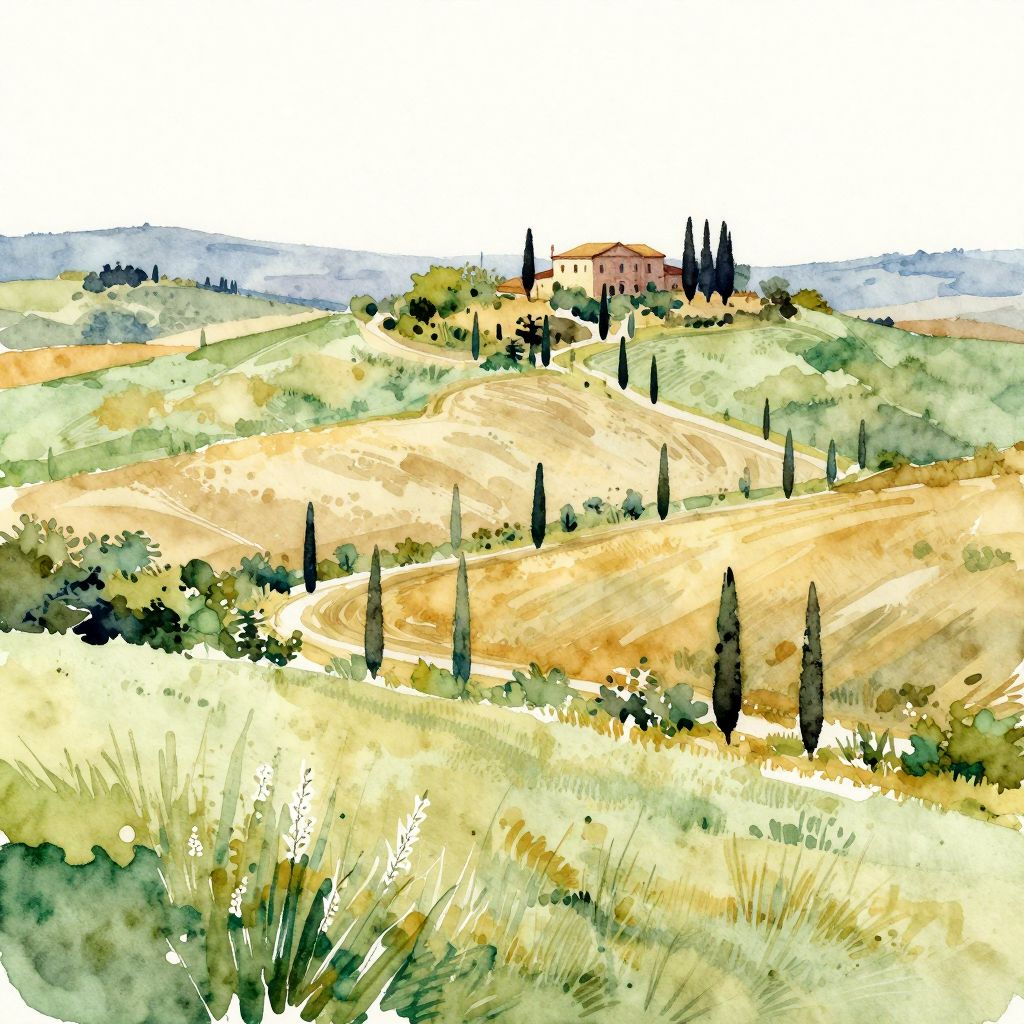 Z-Image Turbo - Watercolor Landscape