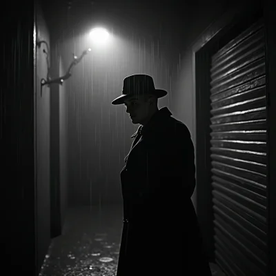 FLUX Dev - Noir Detective