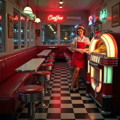 HiDream L1 Full - Retro Diner