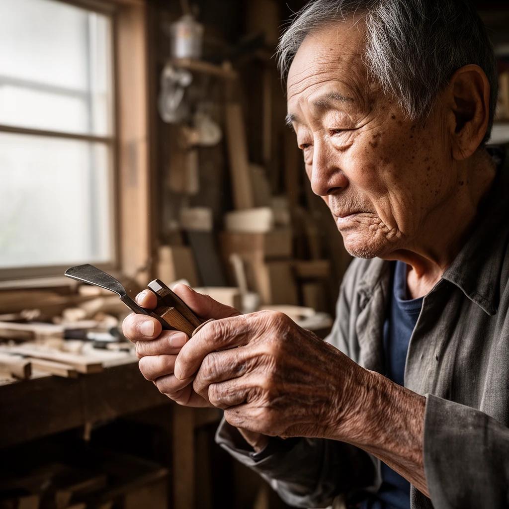 FLUX 2 Dev - Elderly Craftsman