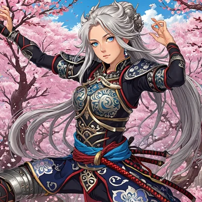 Husly Realism XL v2 - Anime Warrior