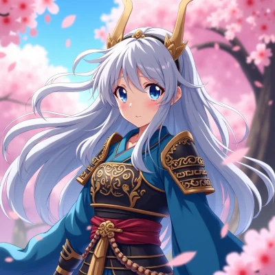 FLUX Dev - Anime Warrior