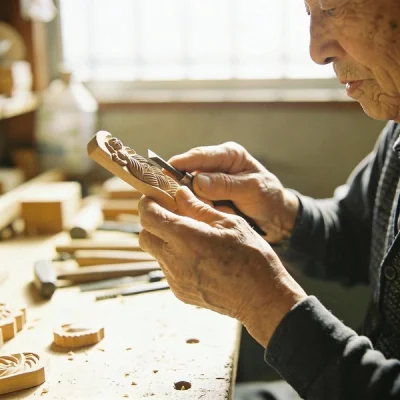 Seedream 4.5 - Elderly Craftsman