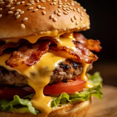 Seedream 4.5 - Gourmet Burger