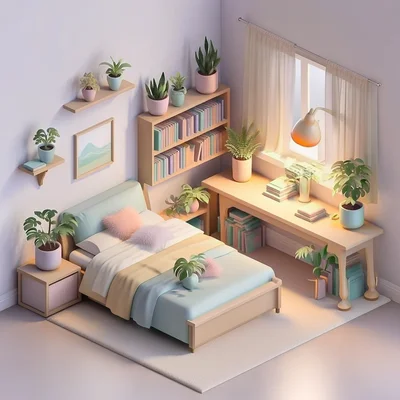 Bria Image 3.2 - Isometric Room