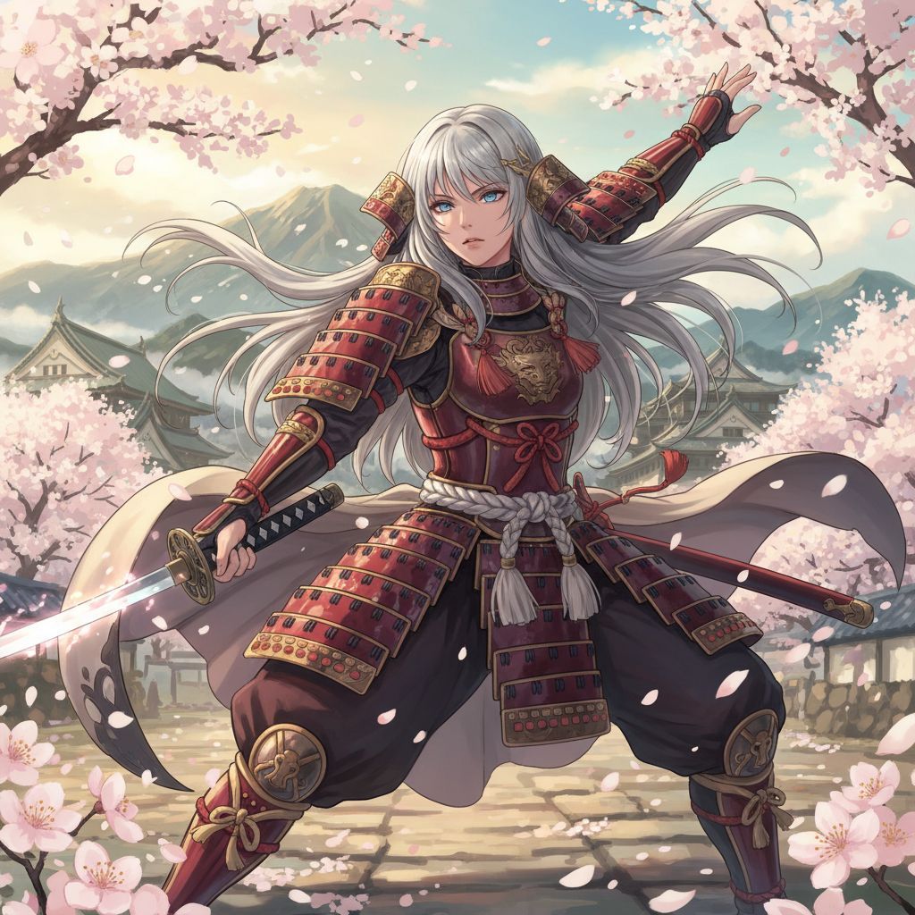 Nano Banana - Anime Warrior