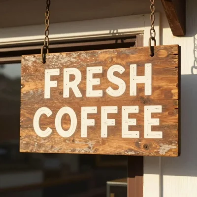 Z-Image Turbo - Coffee Shop Sign