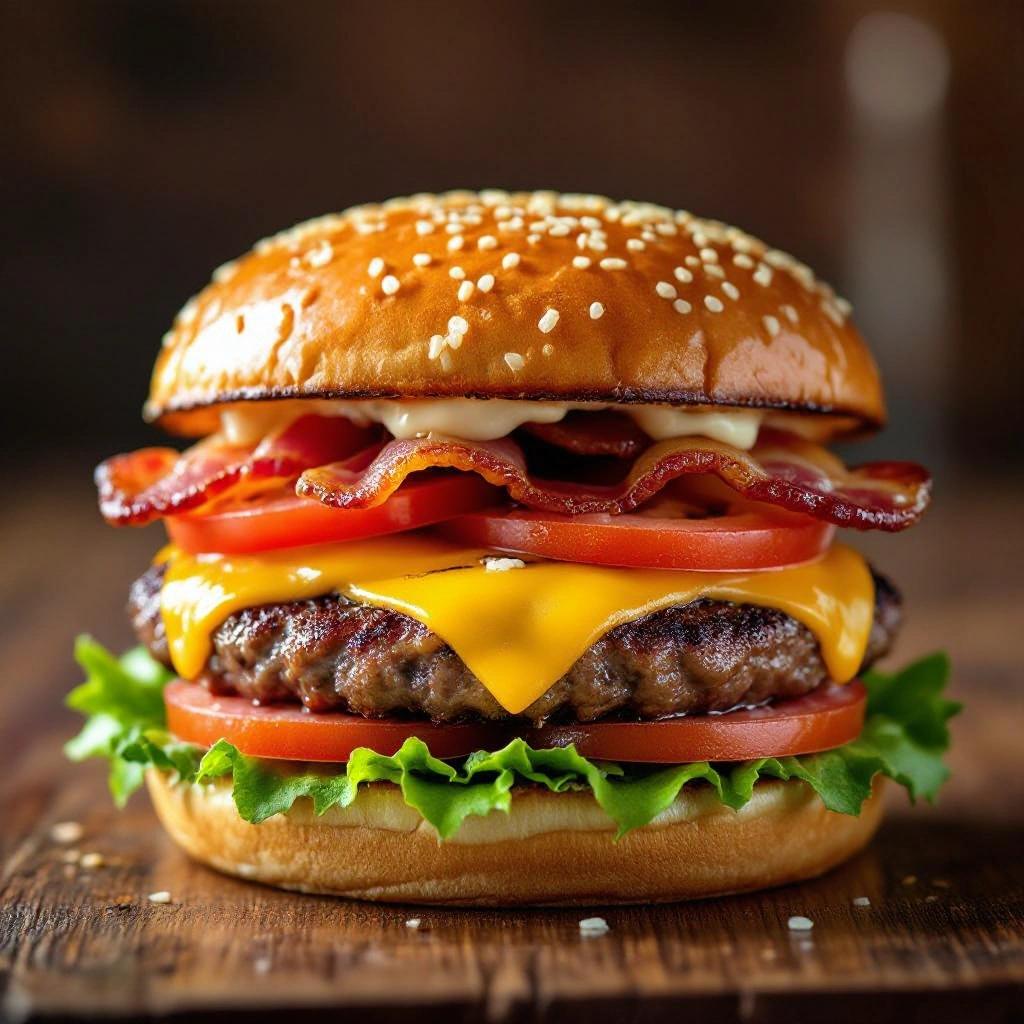 HiDream L1 Dev - Gourmet Burger