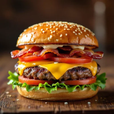 HiDream L1 Dev - Gourmet Burger