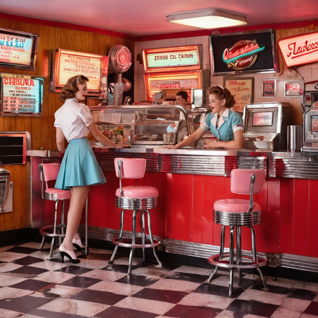 RealVisXL V5.0 - Retro Diner