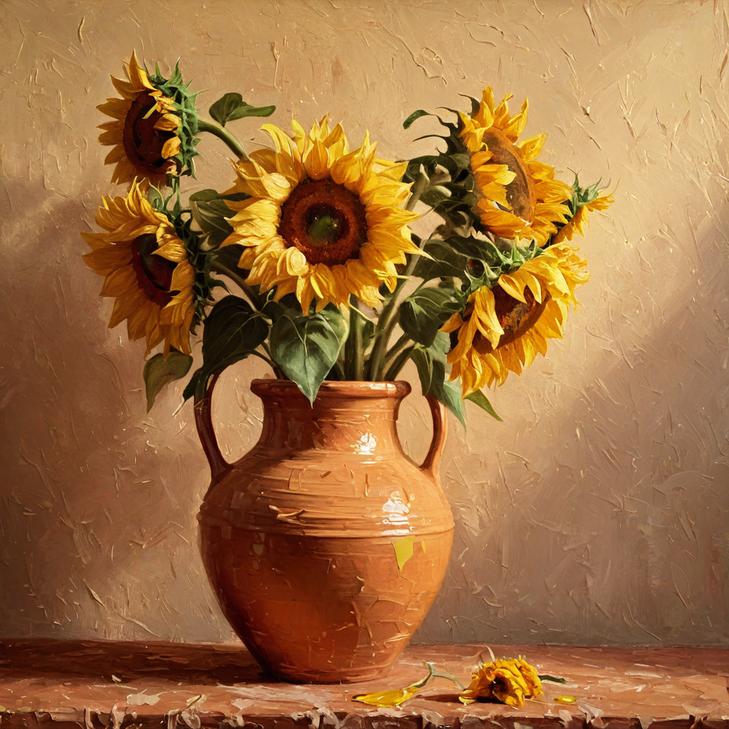 Husly Realism XL v2 - Oil Painting Flowers