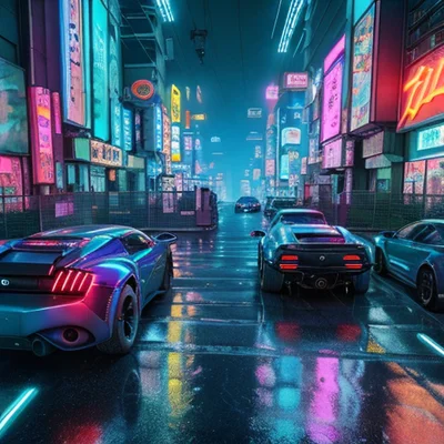 MajicMix Realistic v7 - Cyberpunk City