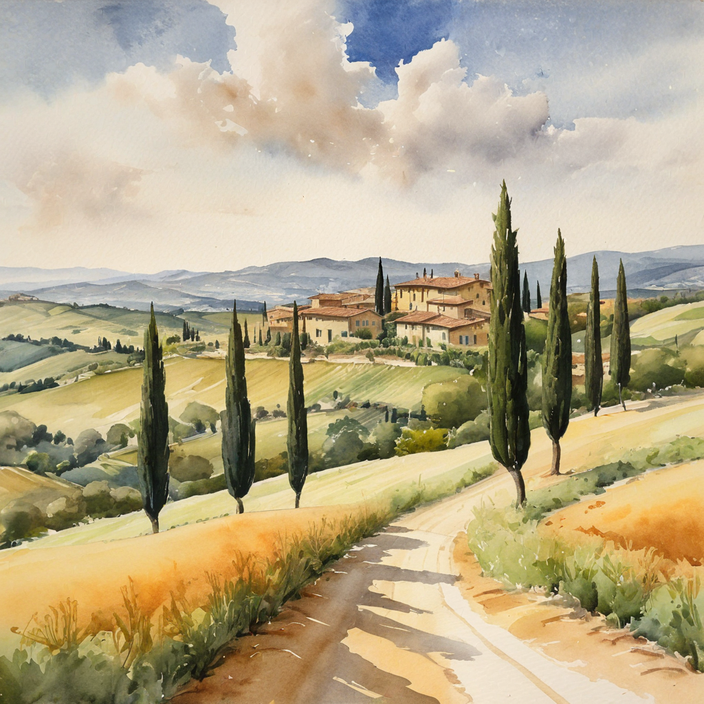 Juggernaut XL v9 - Watercolor Landscape