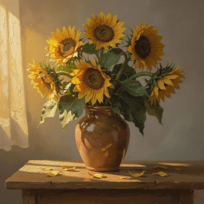 FLUX 2 Pro - Oil Painting Flowers