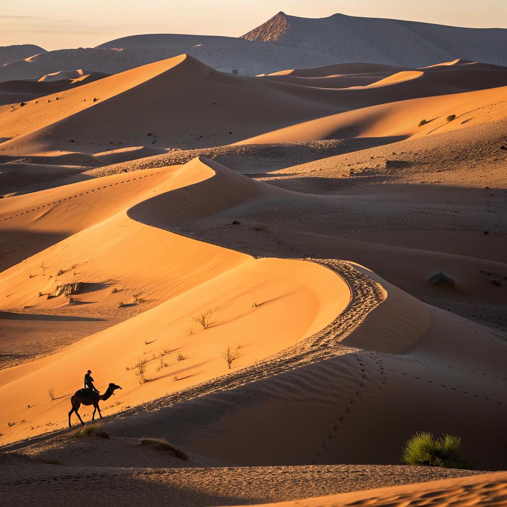 Recraft v3 - Desert Dunes