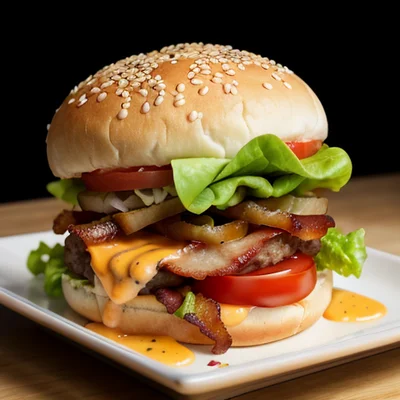 CyberRealistic v9.0 - Gourmet Burger