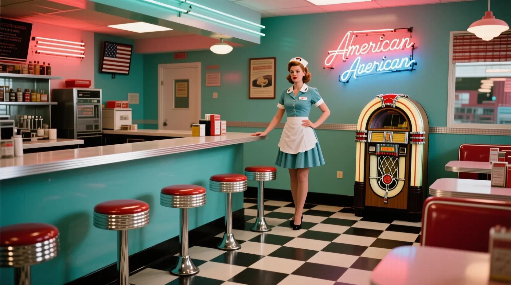 Qwen Image - Retro Diner