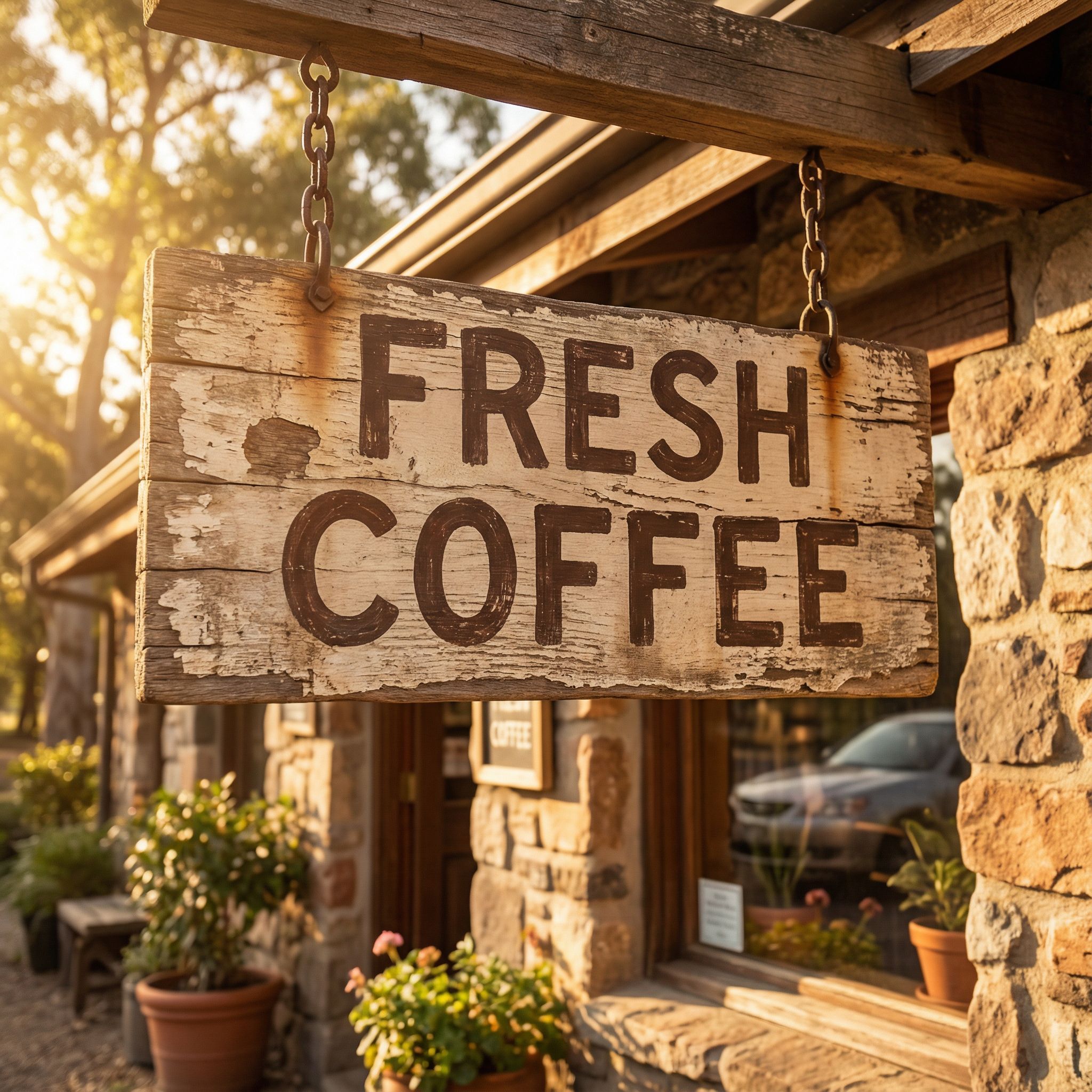 Nano Banana Pro - Coffee Shop Sign