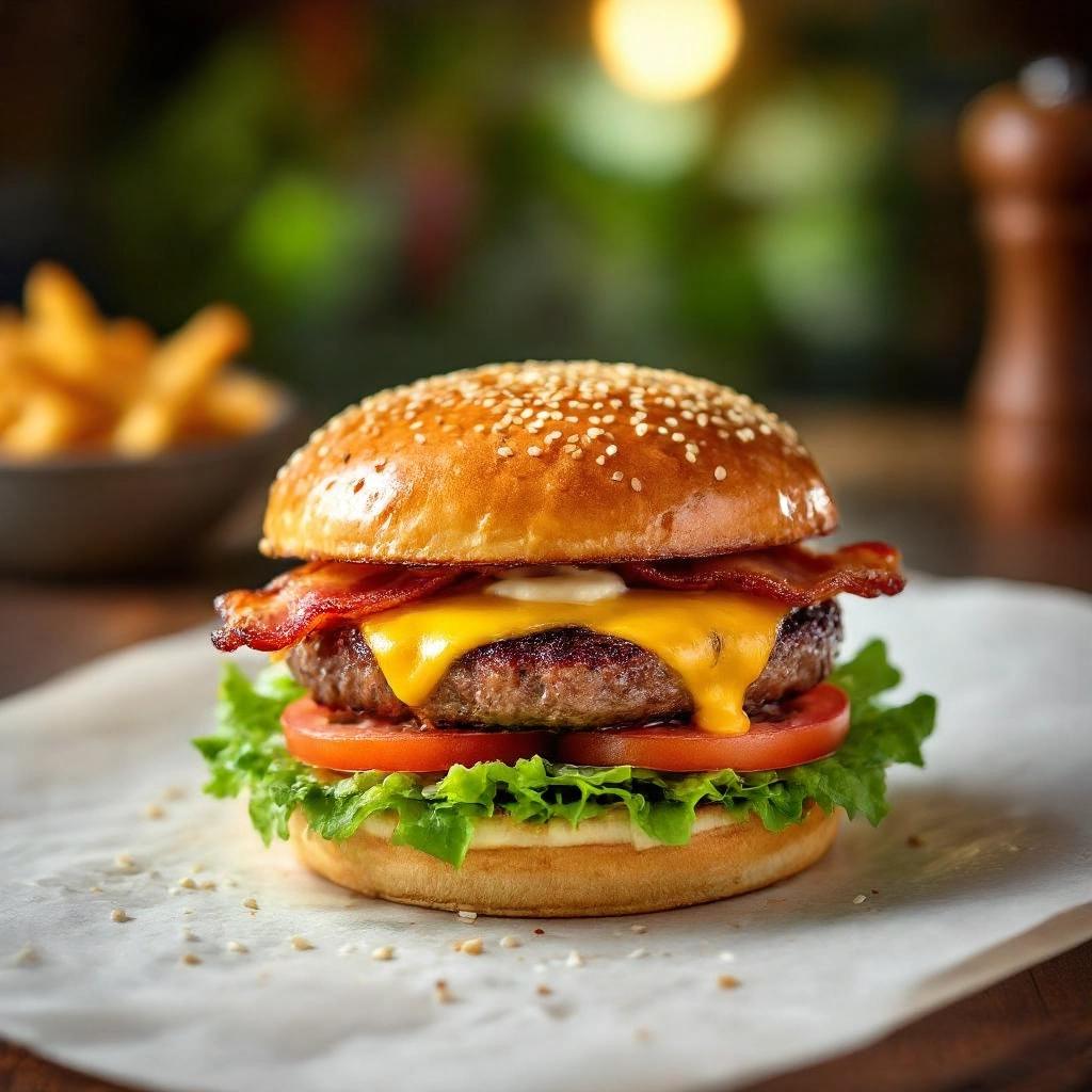 HiDream L1 Full - Gourmet Burger