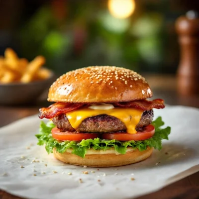 HiDream L1 Full - Gourmet Burger